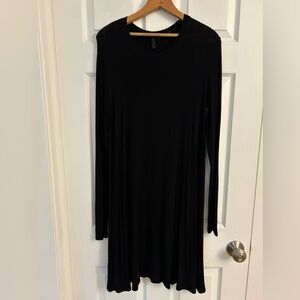 BCBG Maxazaria Long Sleeve black dress